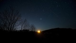 Lluvia de meteoros iluminó el cielo con unas 100 estrellas fugaces [upl. by Moreta]