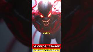 The Untold Story Behind Carnages Birth 🔴Carnage CletusKasady MarvelOrigins shorts [upl. by Alleras]