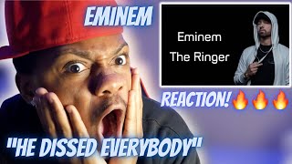 First Time Hearing quotThe Ringerquot Eminem REACTION [upl. by Mellette]