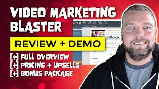 Video Marketing Blaster Review and Demo NEW [upl. by Nwahsaj]