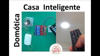 ✅ Casa Inteligente con Circuito Fácil de hacer DOMOTICA [upl. by Euqirdor425]