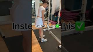 Barbell Row Mistake STOP 🛑 DOING THISworkout injuryprevention gym fun health fitness [upl. by Nellaf]