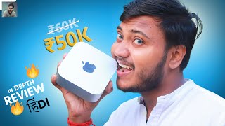 M4 Mac Mini Unboxing amp Review in Hindi  in Depth  Video Render  Gaming  Heating  ₹49990 [upl. by Greiner922]