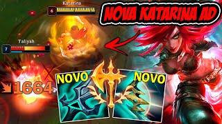 NOVO KATARINA AD COM ESSE ITEM DA S14 É EXTREMAMENTE QUEBRADO  LEAGUE OF LEGENDS [upl. by Tennies]