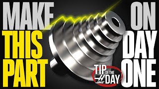 Make This Part On Day One – Haas Automation Tip of the Day [upl. by Arayt]