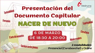 Presentación del documento capitular [upl. by Ammej346]