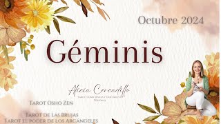 GÉMINIS ♊ HORÓSCOPO OCTUBRE 2024 ❤️ TAROT OSHO BRUJAS PODER ARCÁNGELES [upl. by Gowon968]