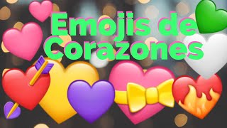 💖EMOJIS DE CORAZONES💞💛 SIGNIFICADO de cada uno💜 [upl. by Clance]