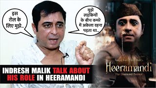 Exclusive Interview With Indresh Malik AKA Ustaad Ji In Heeramandi  Heeramandi Interview [upl. by Haiasi951]