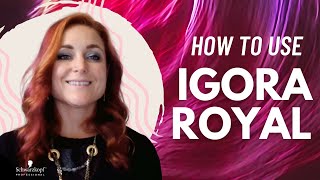 How to Use IGORA ROYAL ❣️ Everything You Need to Know  Schwarzkopf Professional [upl. by Seroka]