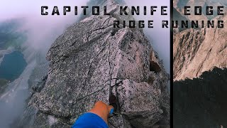 Running Capitol Knife Edge [upl. by Aehc]