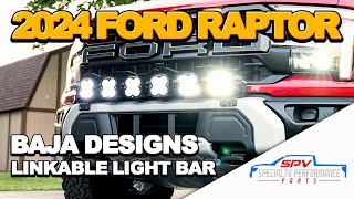 2024 Ford F150 Raptor Gen 3 Refresh  Baja Linkable Light Bar Kit  Modular Bumper 21 22 23 24 25 [upl. by Otipaga468]