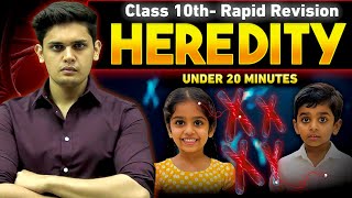 Heredity and Evolution in 20 Minutes🔥 Class 10th  Rapid Revision  Prashant Kirad [upl. by Sigismund]