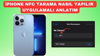 İphone NFC Tarama Nasıl Yapılır  \u00100 Çözüm [upl. by Najed140]