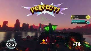 Saints Row 2022 DLC Kaijuice Wingsuit Event  Lakeshore North  Perfect Rings [upl. by Violet]