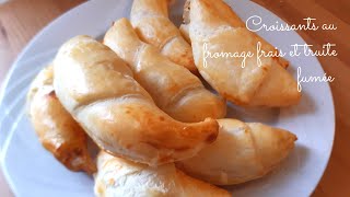 CROISSANTS FROMAGE FRAIS 🥐 RECETTE RAMADAN ✨🌙 [upl. by Aikahs]