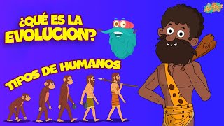 ¿Qué Es La Evolución  Ciencias Cara Niños  Vídeo educativo  Educativos Para Niños 2024 [upl. by Chick]