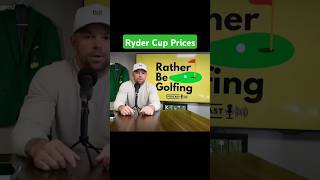 Ryder Cup prices are outrageous [upl. by Zsamot]