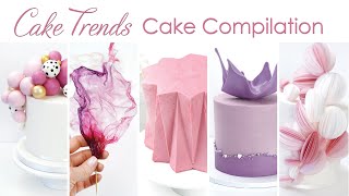 Top 5 Cake Trends you have to try in 2022  Cake Decorating Compilation [upl. by Toolis203]