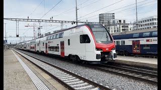 Neuer IRDosto der SBB auf der Linie RE Schaffhausen  Zürich HB [upl. by Gena963]