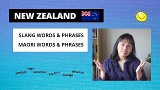 New Zealand slang words amp phrases  Te Reo Maori words amp phrases [upl. by Perretta]