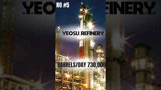 Top 10 Largest Oil Refineries in the World shorts yt [upl. by Fredric434]