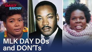 How to Commemorate Martin Luther King Jr Day  The Daily Show [upl. by Divd]