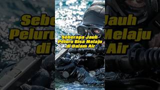 Seberapa Jauh Peluru Bisa Melaju di Dalam Air [upl. by Atinoj]