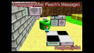 Overworld After Peachs Message  Nerghrario 64 [upl. by Gertie]