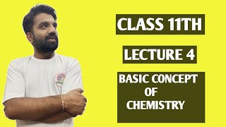 Class 11th Chemistry Basic Concept Of Chemistry  NCERT MP amp CBSE BOARD [upl. by Fronnia]