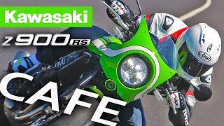 Kawasaki Z900 RS Cafe 2018  Prueba a fondo [upl. by Ailec]