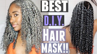 DIY Natural Hair Mask for Healthy Scalp amp Hair [upl. by Allebasi852]