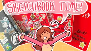 HUGE SKETCHBOOK TOUR  going through four sketchbooks ☆ May 2021  August 2022 [upl. by Jacie]