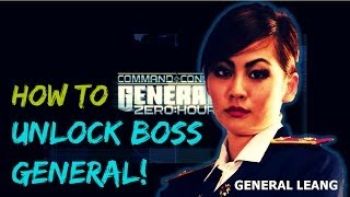 How to Unlock BOSS General General Leang CampC Zero Hour [upl. by Leizar]