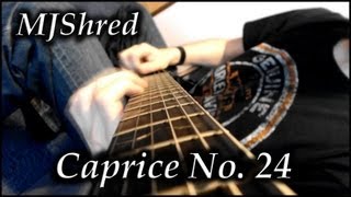 Caprice 24 Paganini Metal Version [upl. by Wulf461]