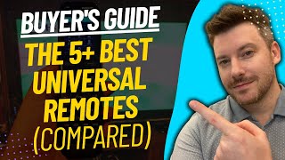 TOP 5 BEST UNIVERSAL REMOTES  Universal Remote Control Review 2023 [upl. by Ynney]