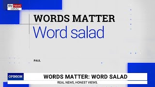 Words Matter Kel Richards discusses the meaning of ‘word salad’ [upl. by Asit]