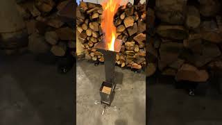 Pellet rocket stove [upl. by Colwin]