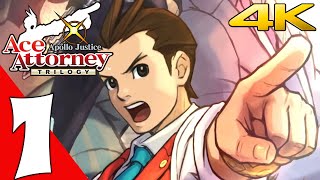 Apollo Justice Ace Attorney Trilogy Walkthrough Gameplay Part 1  No Commentary PC [upl. by Zuleika]