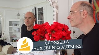 Bernard Werber donne 5 conseils aux jeunes auteurs [upl. by Seften]