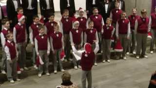 Boys´Choir DUBNA from Moscow December 7 2013 quotKalinkaquot [upl. by Sillaw]