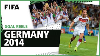 🇩🇪 All of Germanys 2014 World Cup Goals  Gotze Klose Muller amp more [upl. by Yk985]