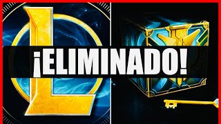 POLÉMICA LOS COFRES GRATIS SERÁN ELIMINADOS POR RIOT 😱 LEAGUE OF LEGENDS [upl. by Adnohsad]