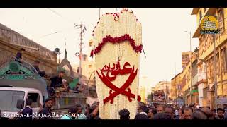 Markazi Juloos 8th Moharram 2024  Safina e Najaf Bara Imam  Sadat e Amroha  Karcahi Pakistan [upl. by Natrav628]