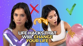 EASY LIFE HACKS YOU CAN DO EVERYDAY [upl. by Vogele]