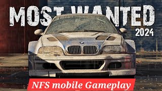 Need For Speed Most Wanted 2024 Gameplay 🔥🔥  Nfs Mobile 2024 [upl. by Marb]