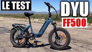 DYU FF500 LE MEILLEUR FATBIKE ÉLECTRIQUE 2024  AVEC CAPTEUR DE COUPLE [upl. by Nirtak]