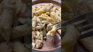 CHICKEN ALFREDO PENNE✨🧑🏻‍🍳 apscooking creamy pasta barilla yummy parmesan shorts [upl. by Draillih]