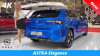 Opel Astra Elegance 2022  FULL Review in 4K  Exterior  Interior Price [upl. by Wehner]