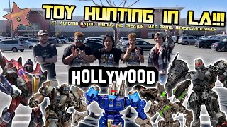 EPIC TRANSFORMERS TOY HUNT IN LA FT ALFONSO NATION  EXECS SICK FINDS  MORE transformers [upl. by Harden]